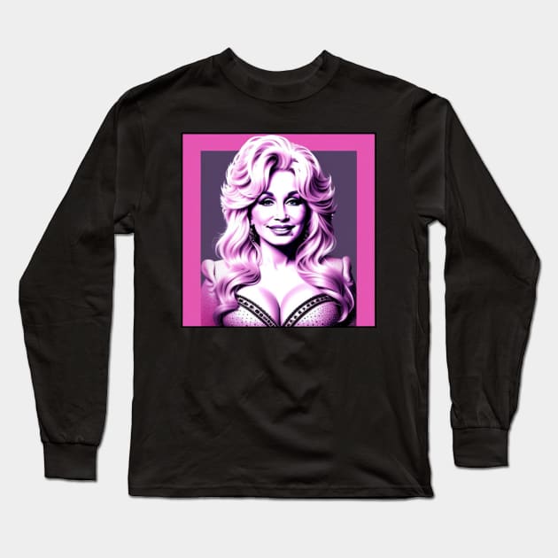 Dolly Long Sleeve T-Shirt by musicgeniusart